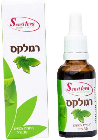 רגולקס תמצית צמחים | מכיל 30 מ"ל |  סנסי טבע | Sensi Teva
