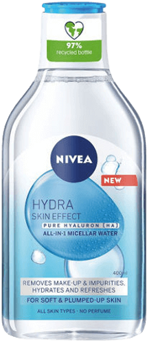 HYDRA SKIN EFFECT | מים מיסלריים להסרת איפור | וניקוי הפנים עם חומצה היאלורונית | ניוואה | NIVEA	