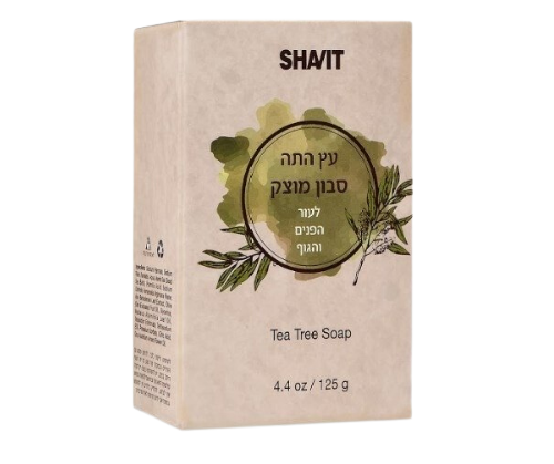 סבון מוצק עץ התה - 125 גגרם - שביט