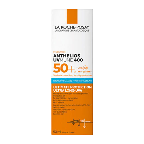 קרם הגנה לפנים אנתליוס | להגנה גבוהה במיוחד SPF50+ | מכיל 50 מ