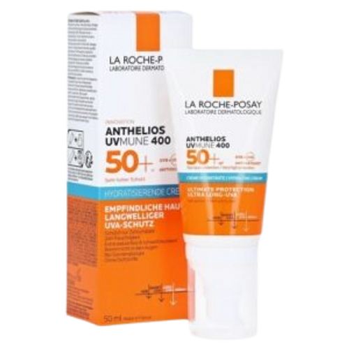 קרם הגנה לפנים אנתליוס | להגנה גבוהה במיוחד SPF50+ | מכיל 50 מ