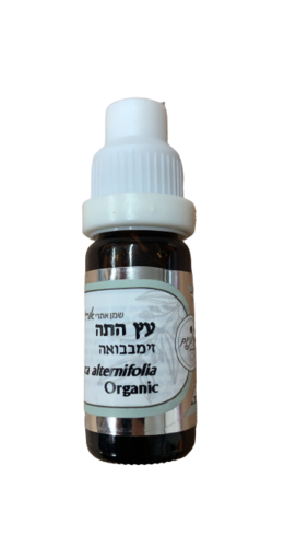 שמן אתרי עץ התה אורגני טהור | מכיל 10 מ