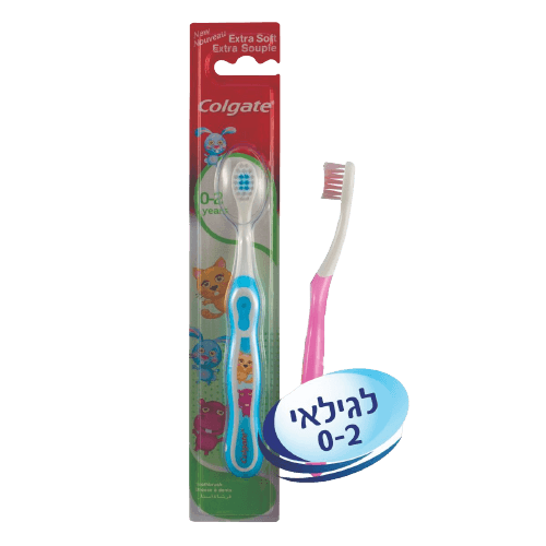 קולגייט סמיילס | מברשת שיניים לילדים | לגילאי 0-2 | Colgate