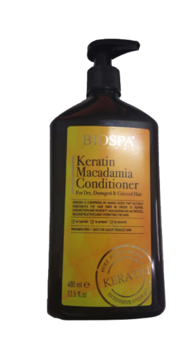 מרכך קרטין ומקדוניה | לשיער יבש ופגום | 400 מ