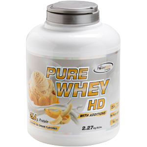 POWER TECH - PURE WHEY HD | אבקת חלבון פיור וואי מבית פאוור טק בטעם בננה | 2 ק"ג | פאוורטק | Powertech