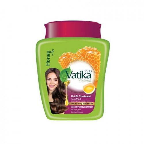 מסכת שיער | בתוספת דבש ביצים ושמן קיק |  וטיקה | Vatika 