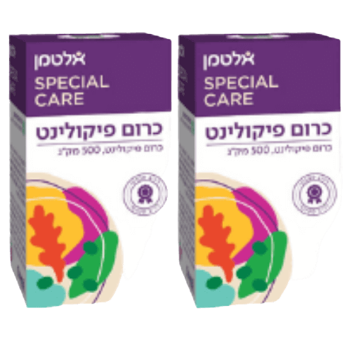 כרום פיקולינט | במינון של 500 מק