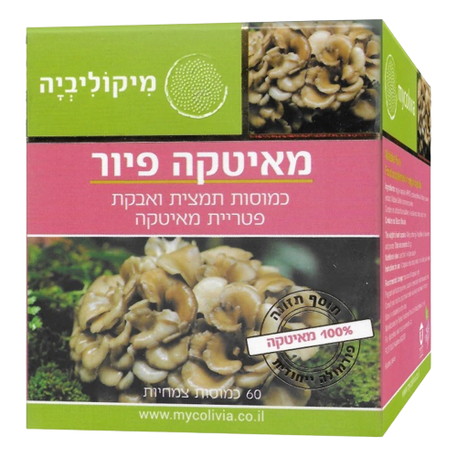 מאיטקה פיור | 60 כמוסות |  מיקוליביה | Mycolivia