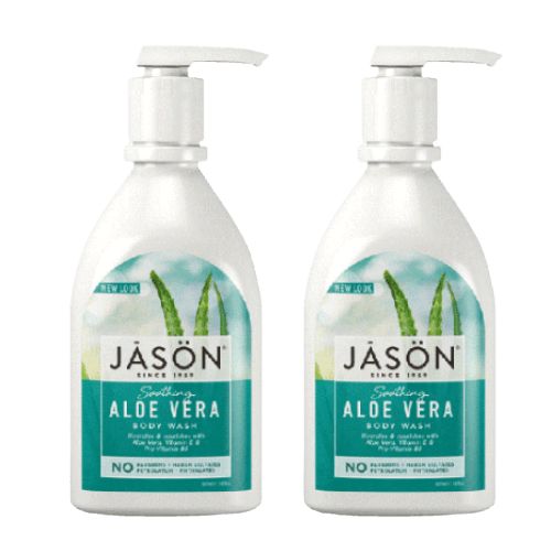מבצע זוגי | ג'ייסון סבון גוף אלוורה מרגיע | מכיל 887 מ
