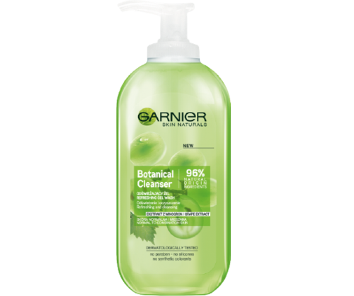 סבון פנים | בוטניקל ג'ל גרנייה | 200 מ''ל | גרנייה | Garnier