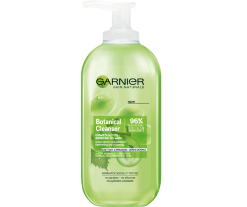 סבון פנים | בוטניקל ג'ל גרנייה | 200 מ''ל | גרנייה | Garnier