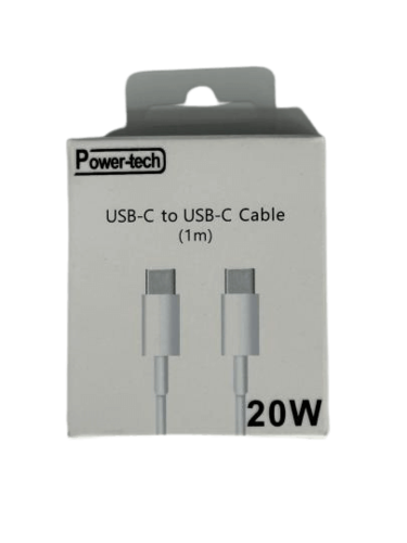 כבל טייפ סי לטייפ סי | TYPE-C FOR TYPE-C | מטען 1 מטר