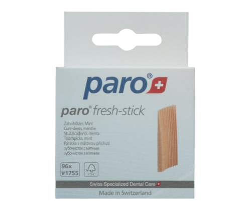 קיסמי שיניים פרש סטיק מעץ גודל מדיום בטעם מנטה - פארו
