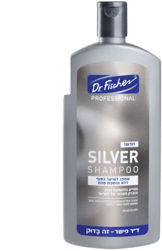 דוקטור פישר | SILVER | שמפו לשיער כסוף | ללא תוספת מלח | 400מ