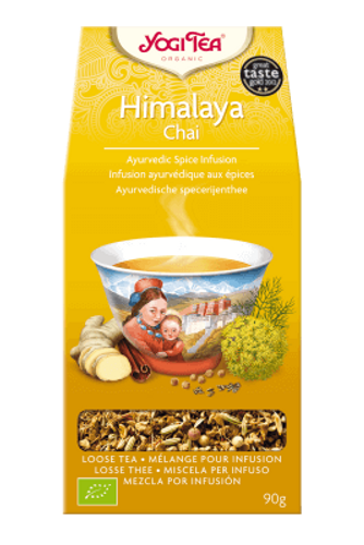 חליטת צמחים אורגנית הימלאיה | מכיל 17 שקיקי תה |yogi tea