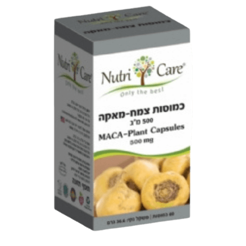 מאקה | 500 מ"ג | 60 כמוסות |  נוטרי קר | Nutri Care