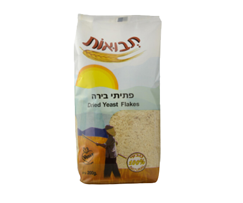 תבואות - פתיתי בירה - 200 גרם