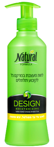 קרם לחות מעצב במרקם ג'ל לקיבוע תלתלים | 400 מ