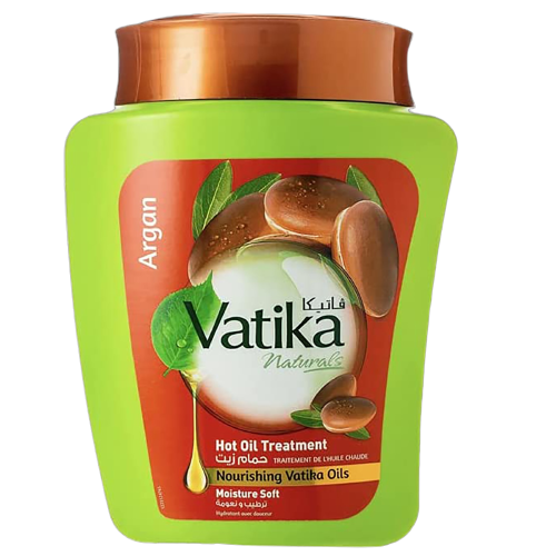 מסכת שיער טיפולית | מעושר בשמן ארגן | 500 גרם | וטיקה | Vatika 