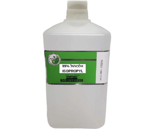 אלכוהול ISOPROPYL בריכוז 99% | מכיל 1 ליטר | המילניום