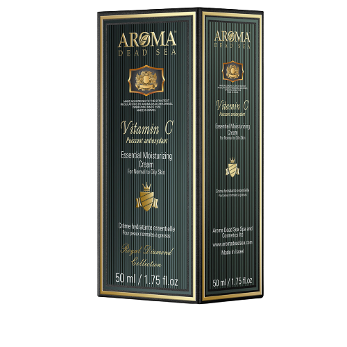 ארומה | קרם לחות | בתוספת ויטמין C | לעור פנים רגיל עד שמן | מכיל 50 מ