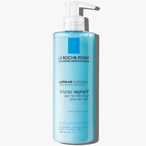 ליפיקר סורגרה | קרם רחצה נגד יובש | לעור יבש ורגיש | מכיל 400 מ