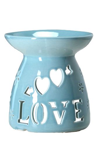 מבער LOVE גדול | צבע תכלת | המילניום