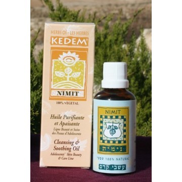 נימיט | לעור בעייתי | תערובת שמנים אתריים ומיצוי צמחים | מתאים לעור בעייתי ואדמומי | קדם | KEDEM