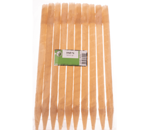 נרות הופי דקים להוצאת נוזלים הפגת כאבים ודלקות אוזניים | מכיל 10 יחידות | המילניום