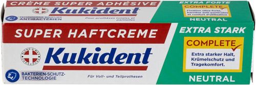 קוקידנט | משחת הצמדה לשיניים תותבות 