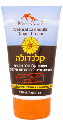 קלנדולה | משחת קלנדולה למניעה וטיפול בתפרחת חיתולים | 120 מ"ל |  מאמי קר | Mommy Care
