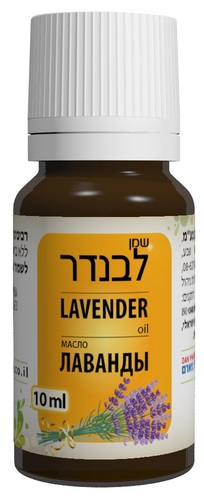 שמן לבנדר | מכיל 10 מ"ל | טבעי | לא בישום | לשימוש חיצוני בלבד |  דן פארם | Dan Pharm