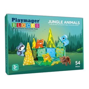 גן חיות מגנטי SL ירוק Playmager