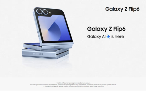 טלפון סלולרי Galaxy Z Flip6 SM-F741B/DS 256GB 12GB RAM Samsung סמסונג 