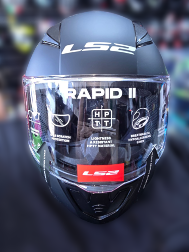 מכירה מתצוגה - קסדה מלאה LS2 Rapid II שחור