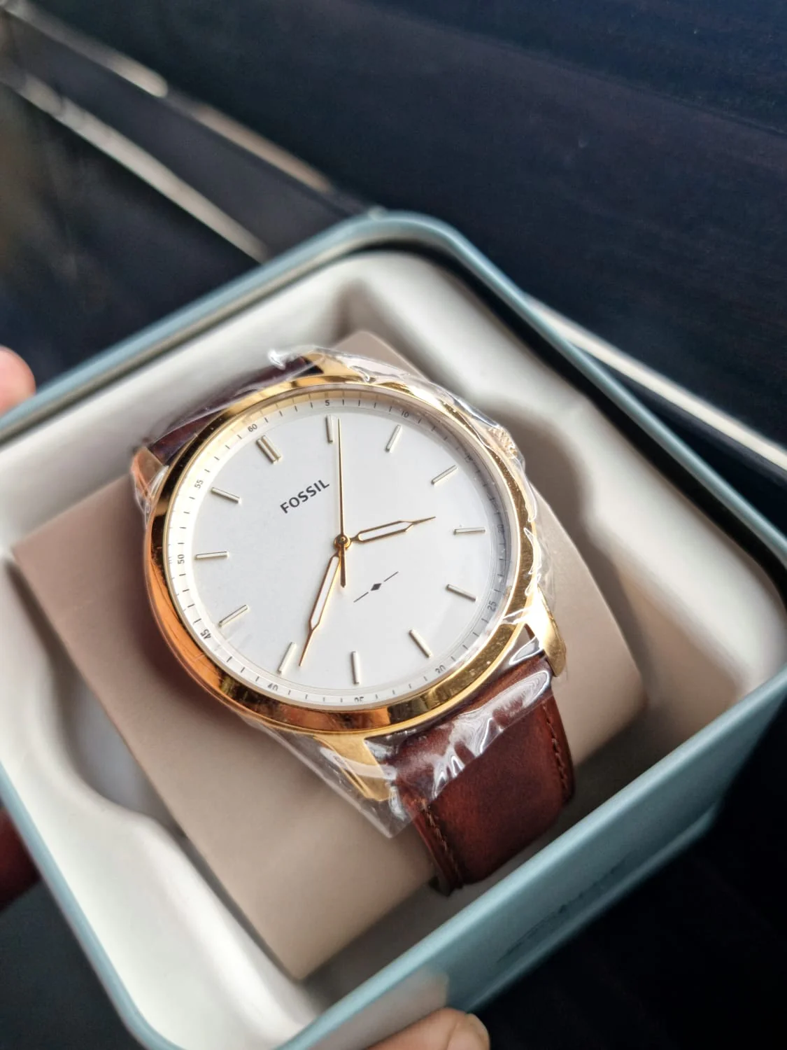 FOSSIL FS5397 דק מאוד גברים חדש מבצע Fossil Fossil - Main Image