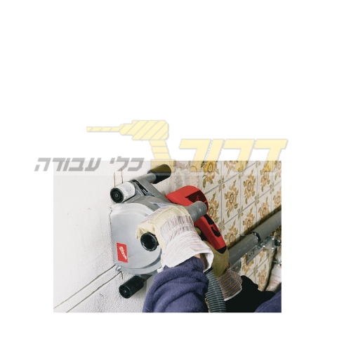מחרצת בטון “6 דגם WCS 45 רוחב עד 45 מ”מ, מנוע 1900w + ארגז נשיאה קשיח Milwaukee 