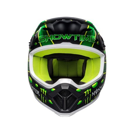 קסדה לאופנוע BELL MX-9 MIPS SHOWTIME COLOR BLACK/GREEN