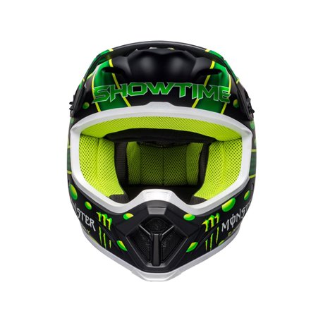 קסדה לאופנוע BELL MX-9 MIPS SHOWTIME COLOR BLACK/GREEN