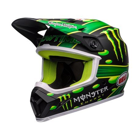 קסדה לאופנוע BELL MX-9 MIPS SHOWTIME COLOR BLACK/GREEN