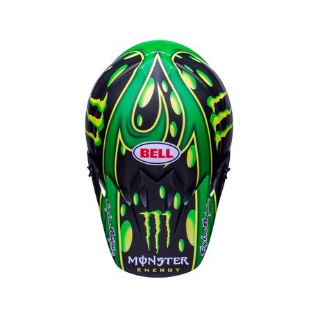 קסדה לאופנוע BELL MX-9 MIPS SHOWTIME COLOR BLACK/GREEN