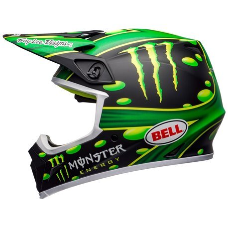 קסדה לאופנוע BELL MX-9 MIPS SHOWTIME COLOR BLACK/GREEN