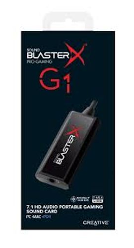 כרטיס קול חיצוני Sound Blaster G1 Eeternal 7.1 Creative 70SB171000000