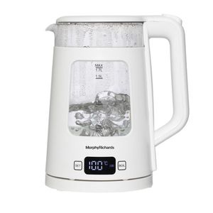 קומקום דיגיטלי Morphy Richards Clear white 43988