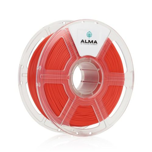 פילמנט איכותי מסוג +ABS מבית ALMA צבע אדום