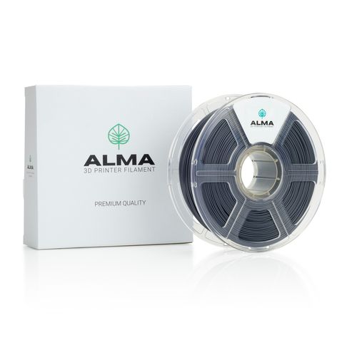 פילמנט איכותי מסוג +ABS מבית ALMA צבע אפור