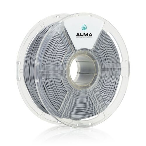 פילמנט איכותי מסוג +ABS מבית ALMA צבע כסף