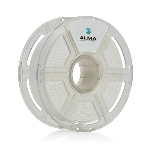 פילמנט איכותי מסוג +ABS מבית ALMA צבע לבן