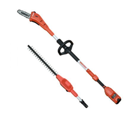 מולטי טול משור גובה ומגזמת נטען 40V + סוללה 4AH ומטען | טרגט T13254