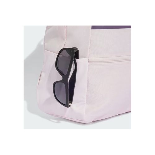 תיק גב Adidas דגם קלאסיק - ורוד בהיר פסים עם קלמר